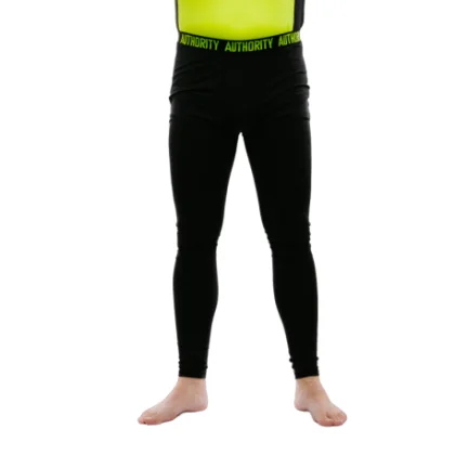 Pánské termo zateplené legíny AUTHORITY WARMIE II pants M black