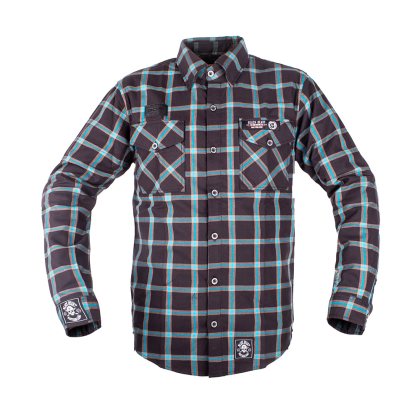 W-TEC Black Heart Respector čierna s modrým pruhom - XXL
