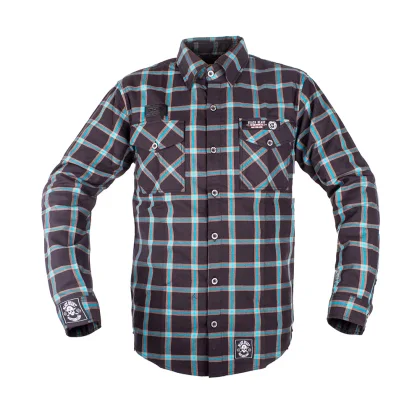 W-TEC Black Heart Respector čierna s modrým pruhom - S
