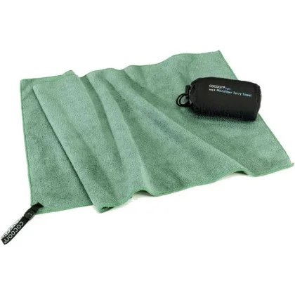 Cocoon cestovní ručník Microfiber Terry Towel Light M bamboo gre