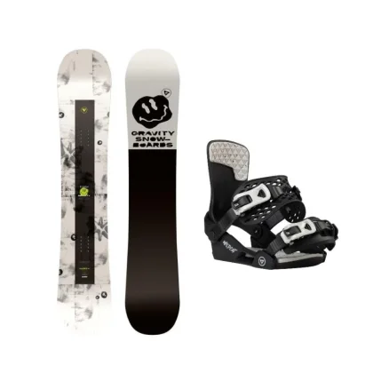 Gravity Flash 24/25 juniorský snowboard + Gravity Wildcat black vázání
