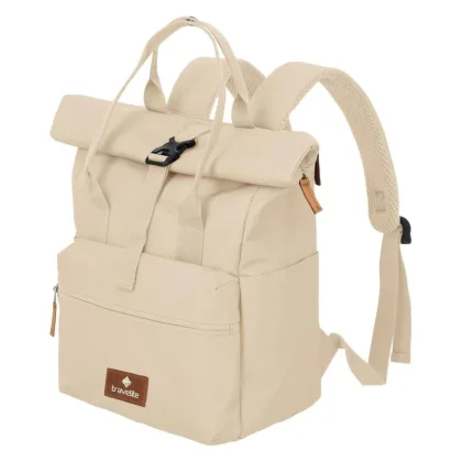Travelite Basics Short Handle Roll-up Off-white batoh