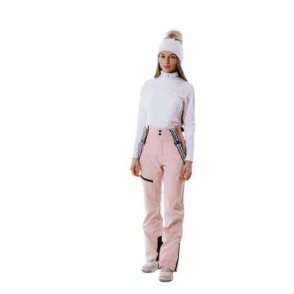 Dámske lyžiarske softshellové nohavice AUTHORITY SP-SIMKA_pink