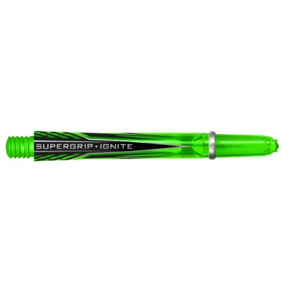 Násadky na šípky Harrows Supergrip Ignite zelené, dlhé 47mm