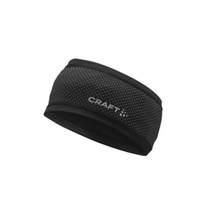 Běžecká čelenka CRAFT LUMEN FLEECE HEADBAND 2-999000-Black