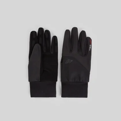 Softshellové rukavice Touch Screen unisex - čierne