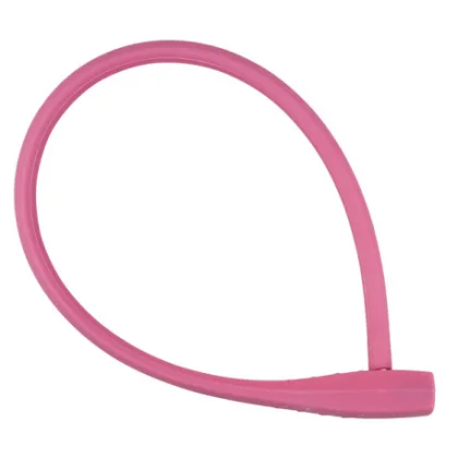 Zámek na kolo PRO-T Plus M10 x 60cm Silicone Pink