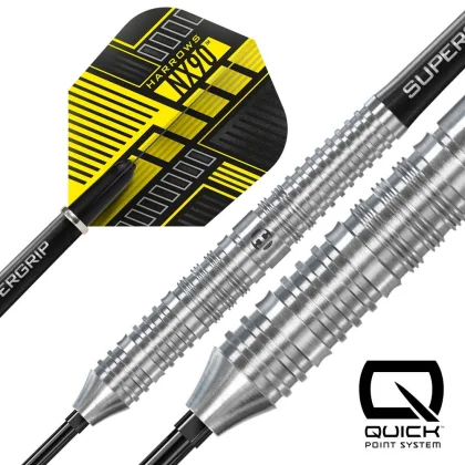 Šípky steel Harrows NX90 Parallel 26g QP 90% wolfram
