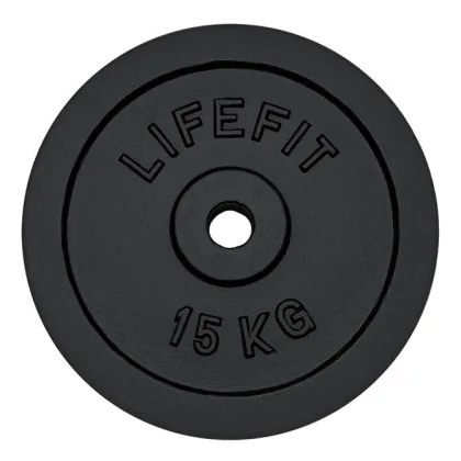 Lifefit Kotouč 15kg S2 kovový pro 30mm tyč