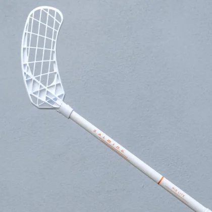 Salming Quest2 Mid Midlite 35 JR White/Nectarine