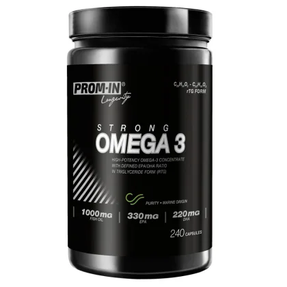 Omega 3 STRONG 240 kapsúl - Prom-IN