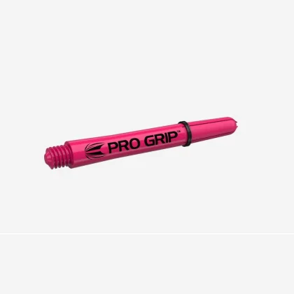 Násadky na šípky Target Pro Grip Pink 34mm krátke 9ks