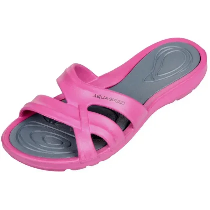 Aqua-Speed Panama dámské pantofle purpurová