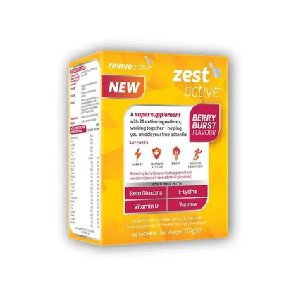 Reviveactive Zest Active 30 sáčků (Energie, imunita, mozek, funkce svalů)