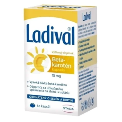 STADA Ladival Beta - karotén 15mg/60cps