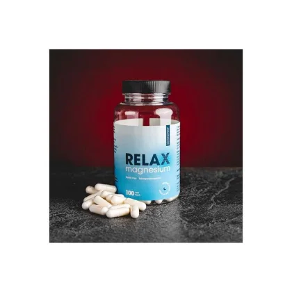 Hemp World Magnesium Relax L-treonát 100 kapslí
