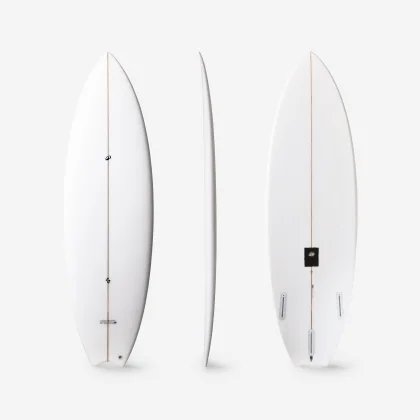 DECATHLON Surf shortboard bez plutvičiek Futures
