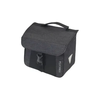 Qt brašna na řidítka XL černá Urban style Qfix
