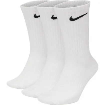 Ponožky NIKE U NK EVERYDAY LTWT CREW 3PR-White
