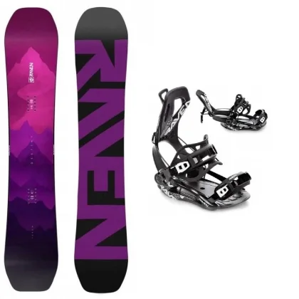 Raven Destiny dámský snowboard + Raven FT360 black vázání + sleva 400,- na příslušenství