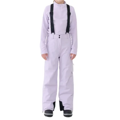 Dievčenské lyžiarske nohavice 4F JUNIOR TROUSERS FNK F0962-4FJWAW25TFTRF0962-51S-VIOLET