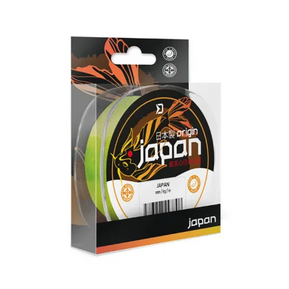 DELPHIN Japan Origin, Fluo žltý priemer 0,261 mm, nosnosť 5,37 kg, balenie 350 m