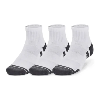 Zoknik UNDER ARMOUR 3 PACK-UA Performance Tech Qtr-WHT