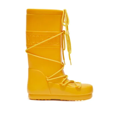 Dámské gumáky MOON BOOT RAIN BOOTS HIGH, 002 yellow