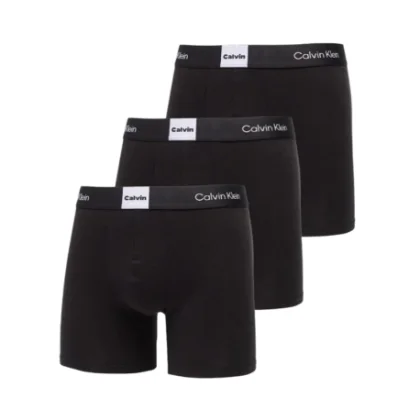 Pánske boxerky CALVIN KLEIN Boxer Briefs Icon Logo Graphic black