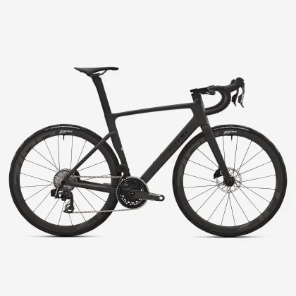 VAN RYSEL Cestný bicykel RCR PRO Force AXS E1 2x12 PWM tmavosivý XL