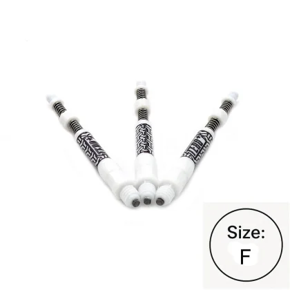 Násadky na šípky Cuesoul TERO+ AK7P biele, dĺžka 53mm (F)