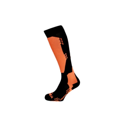 Lyžařské podkolenky (ponožky) TECNICA Touring ski socks, black orange