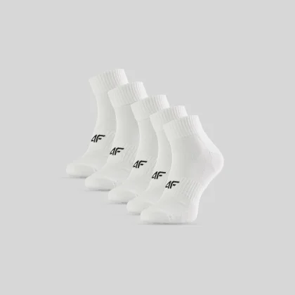 Ponožky krátke (5-pack) dámske - biele