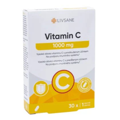 LIVSANE Vitamín C 1000 mg depot s postupným uvoľňovaním 30 tabliet