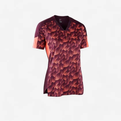 KIPSTA Dámsky futbalový dres F500 korálový L