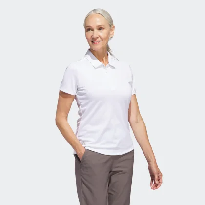 ADIDAS ADIDAS dámska golfová polokošeľa biela S