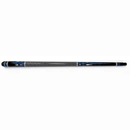 Pool biliardové tágo Wildcat Carbon Nr. 30. modré dvojdielne