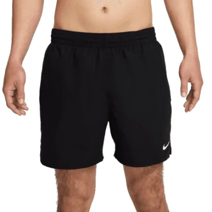 Pánske plavky NIKE SWIM ESSENTIAL 5 inch BLACK-BLACK