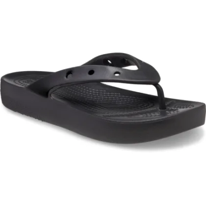 Női papucsok (strandcipők) CROCS Classic Platform Flip W black