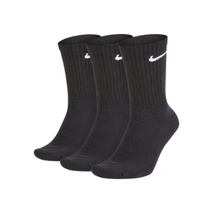 Ponožky NIKE 3 PACK-Everyday Cushion Crew-BLACK
