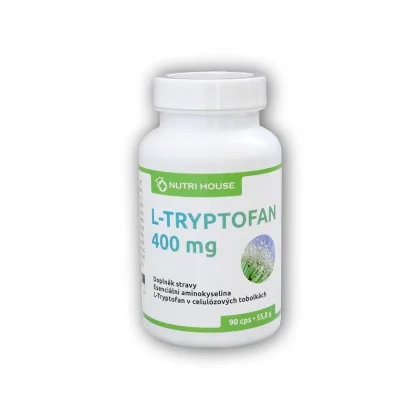 Nutri House L-Tryptofan 400 mg 90 kapslí