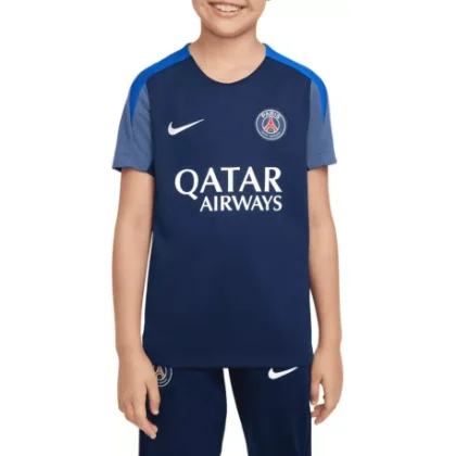 Chlapecký fotbalový dres s krátkým rukávem NIKE PSG Y NK DF STRK SS TOP K
