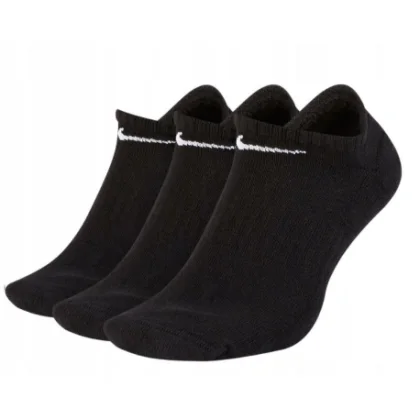 Ponožky NIKE 3 PACK - Nike Everyday Lightweight No-Show black