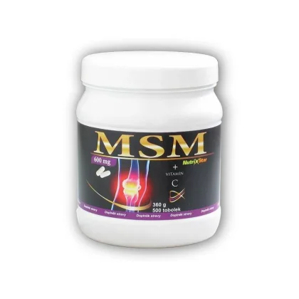 Nutristar MSM 600mg 500 kapslí