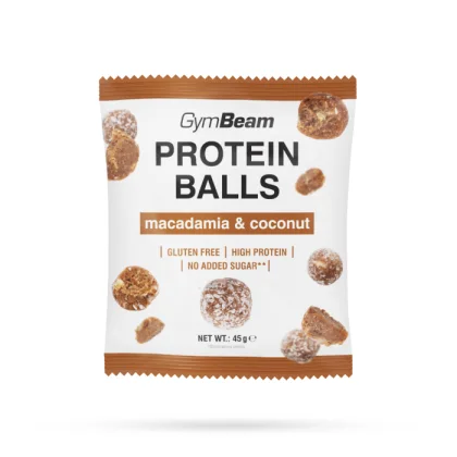 GymBeam Protein Balls macadamia & coconut