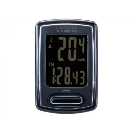 CATEYE Cyklopočítač CAT Velo Wireless (VT230W) (černá-stealth)