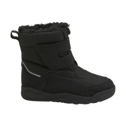 Detské vysoké zimné topánky COLOR KIDS Boots W. Velcro, WP-760155.1191-Black