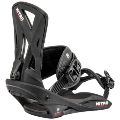 Pánske snowboardové viazanie NITRO 24 vázání STAXX black