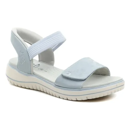 Jana 8-28774-46 denim dámské sandály šíře H
