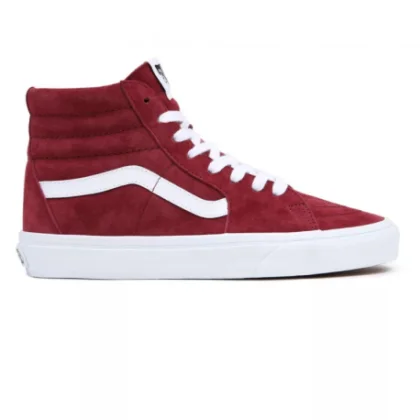 Dámska vychádzková obuv VANS UA SK8-HI pig suede tawny port